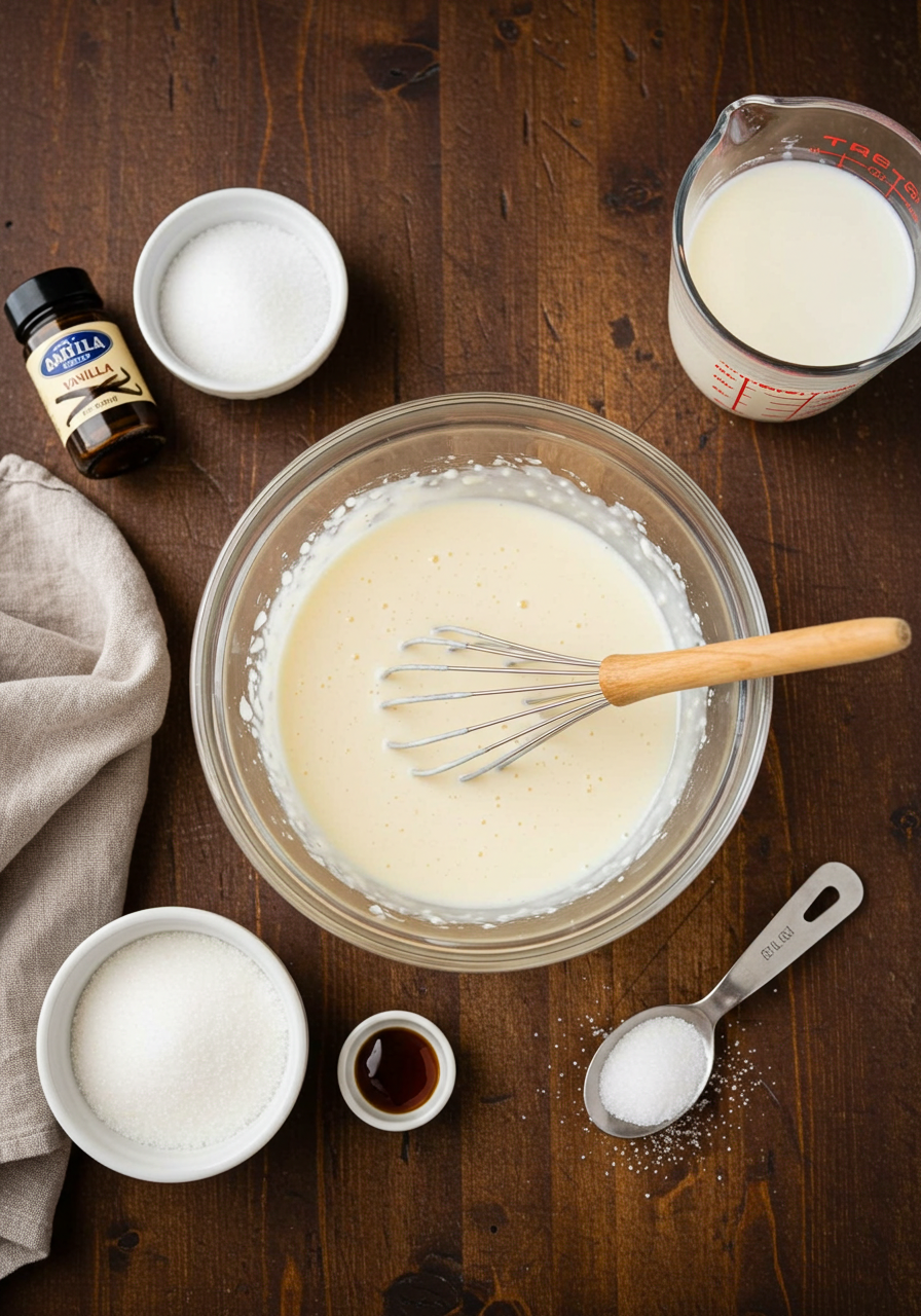 snow ice cream recipe
