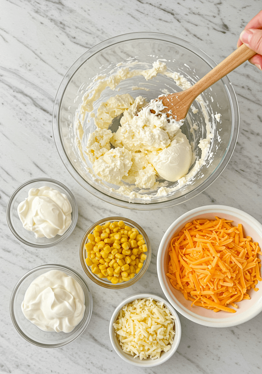 easy corn dip recipe with cream cheese