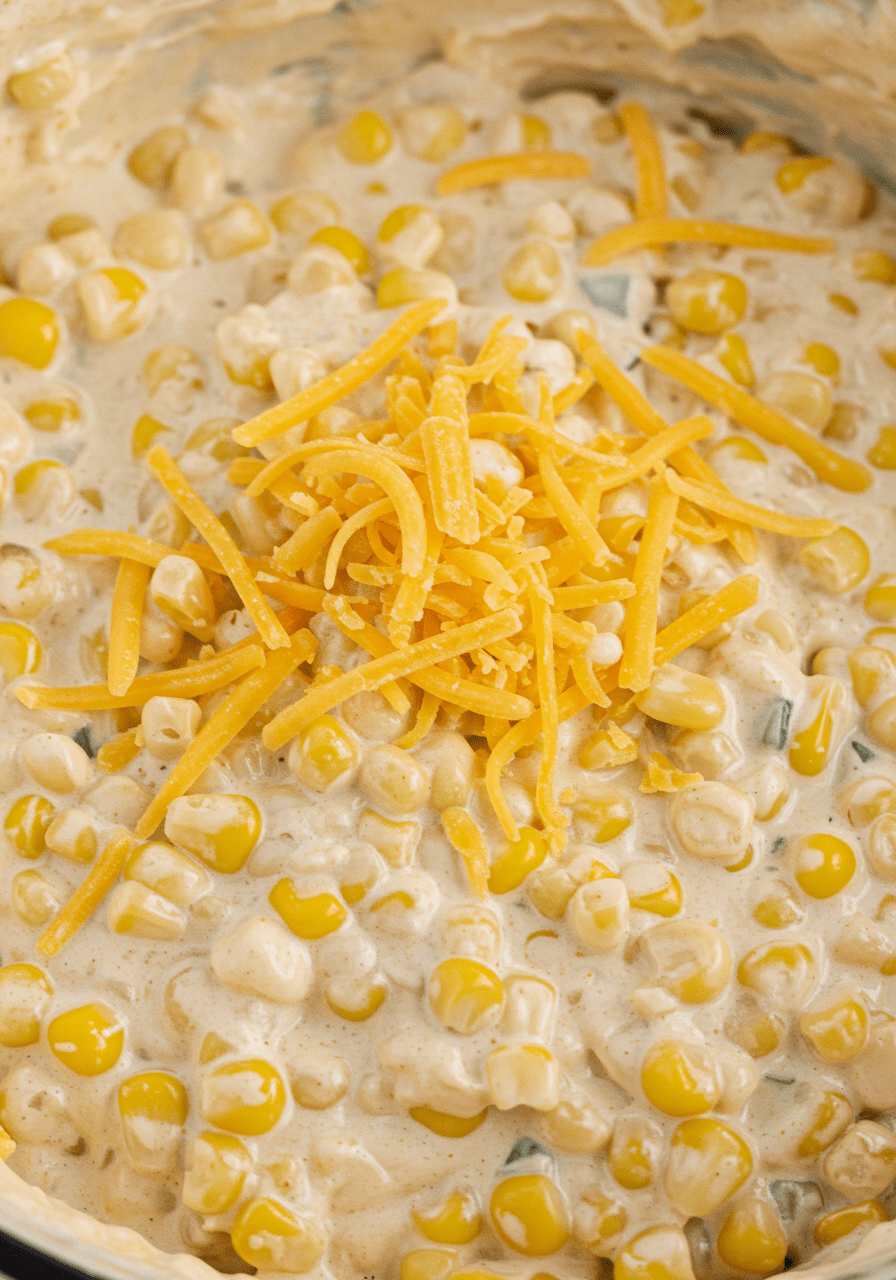 easy corn dip recipe with cream cheese
